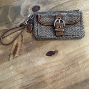 Coach Wristlet